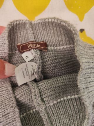 Conjunto San Francisco Gris 6/9 meses