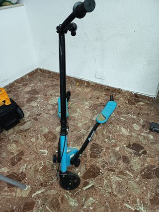 Patinete 3 Ruedas Azul