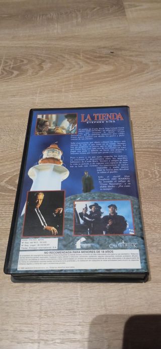 VHS La Tienda Stephen King (Español)