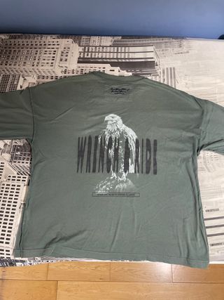 Camiseta Pull&Bear verde oliva