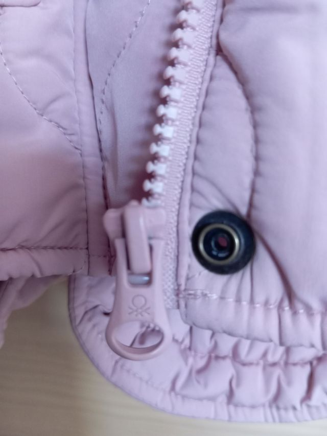 Cazadora bomber Benetton rosa 8/9 años