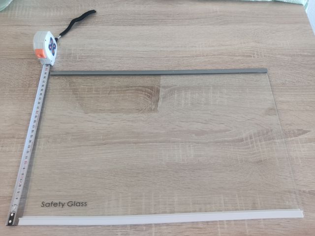 3 Baldas de cristal para nevera