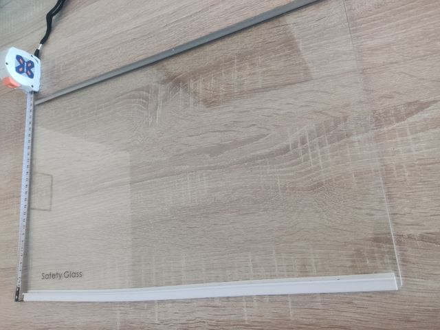 3 Baldas de cristal para nevera