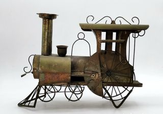 Locomotora  de colección 30 cm sonido y movimiento