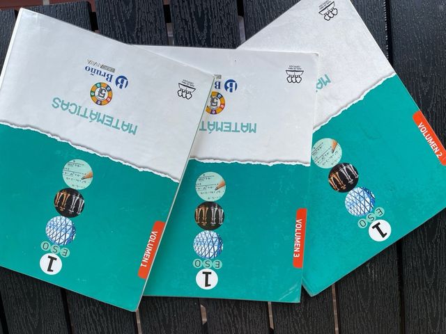 Matemáticas 1 ESO 3 volúmenes Proyecto 5 etapas