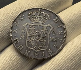 4 Reales 1793 Carlos III Plata