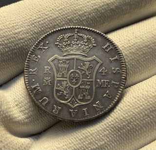 4 Reales 1793 Carlos III Plata