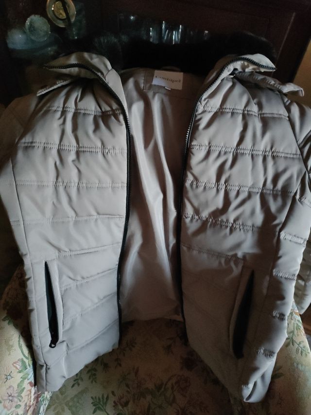 Giacca trapuntata Conbipel Beige Taglia L