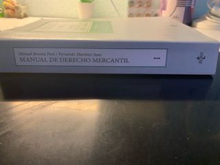 Manual de Derecho Mercantil de Manuel Broseta