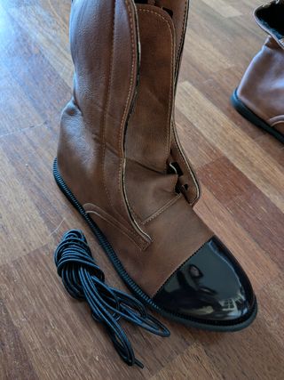 Botines Mujer Marrones y Negros, NUEVOS
