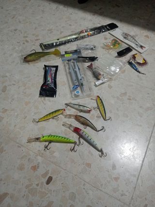 Lotes de señuelos de pesca