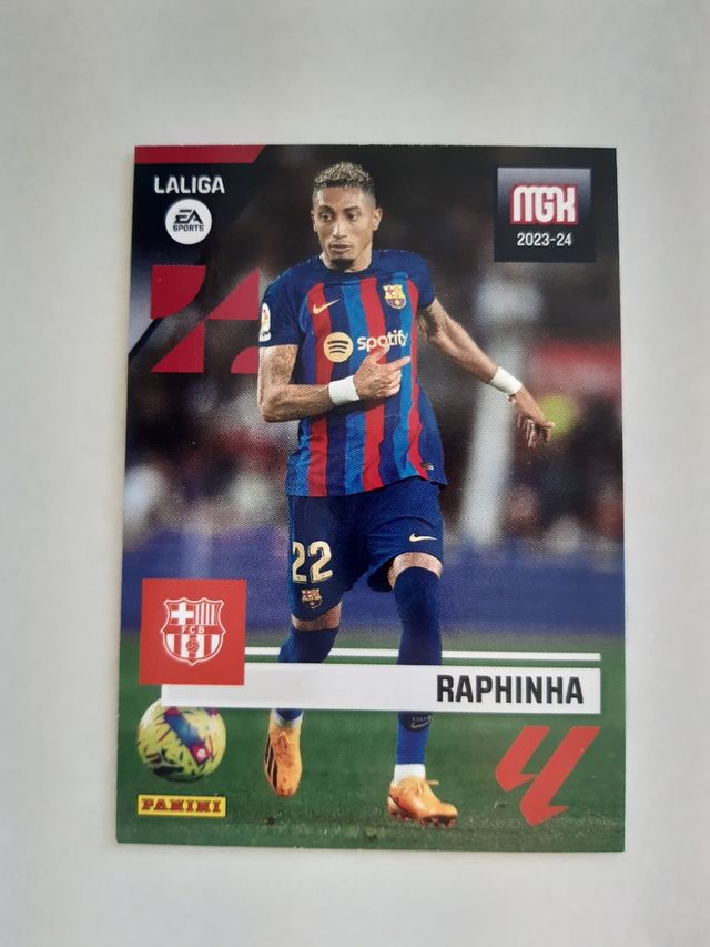 Cromo Raphinha MGK LaLiga 2023-24 FC Barcelona