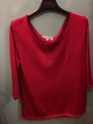 Maglia donna rossa Tollegno 44