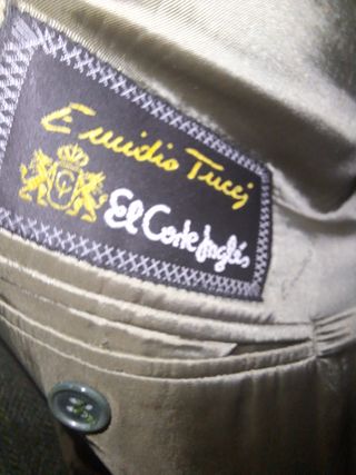 Chaqueta Emidio Tucci Talla 54 Verde