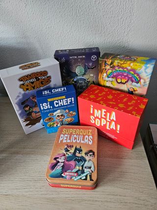 Pack 6 Juegos de Mesa