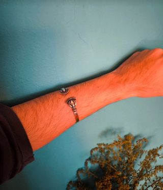 Pulsera Flor de Loto Egipto Plata