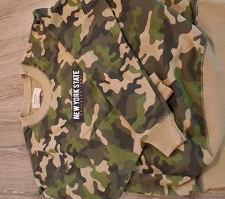 Felpa Camouflage Pull&Bear XS Unisex