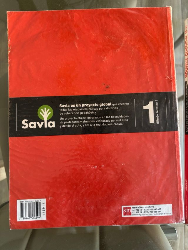 LIBRO DIBUJO TÉCNICO I 1° BACHILLERATO. SAVIA