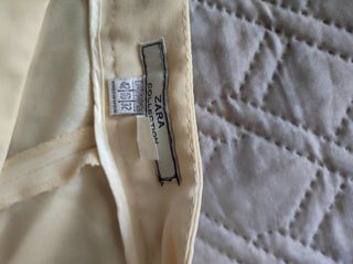 Conjunto Zara Beige Chaleco y Pantalón