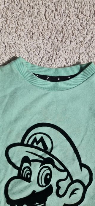 Sudadera Mario niño 9-10 años