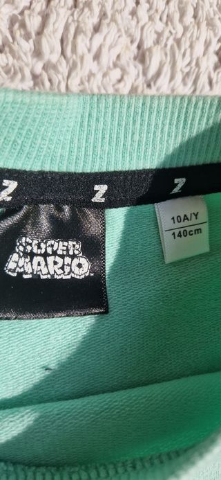 Sudadera Mario niño 9-10 años