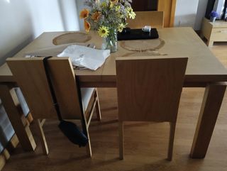 Comedor de madera