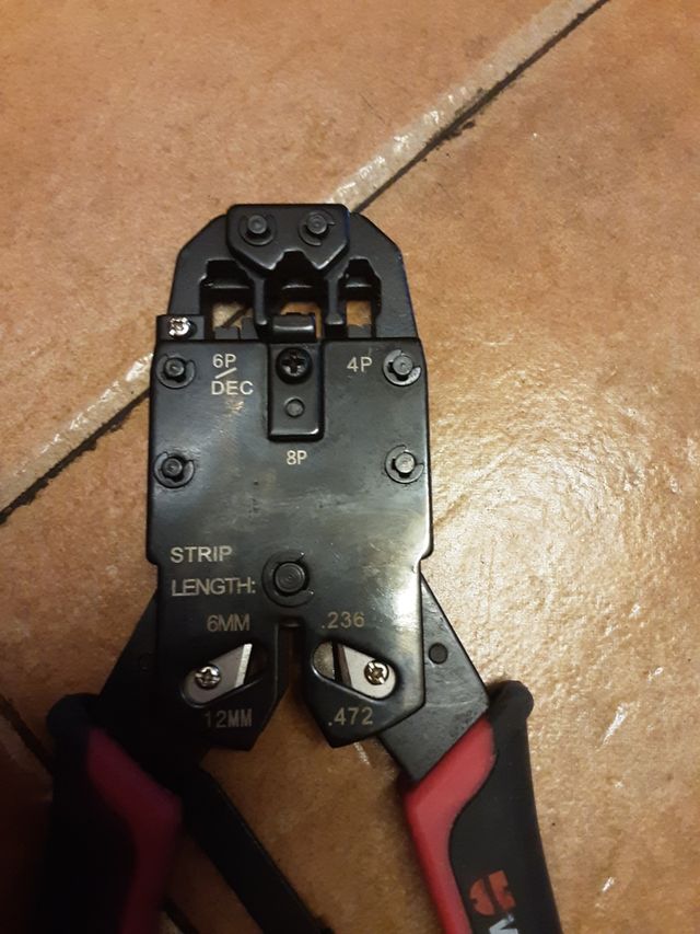 Crimpadora Wurth y conectores