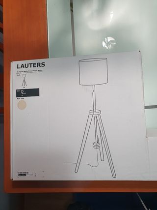 Lámpara de pie LAUTERS Ikea sin abrir