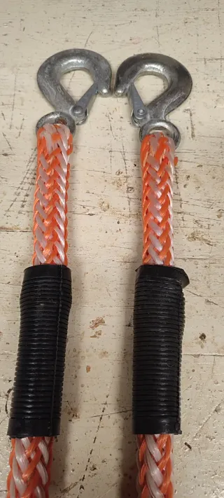 Cinta de arrastre con 2 ganchos