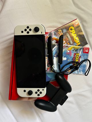 Nintendo Switch OLED Blanca