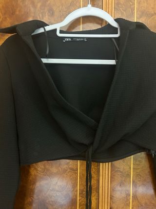 Top negro Zara XS