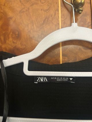 Top negro Zara XS