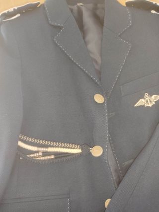 Traje de almirante de comunión.