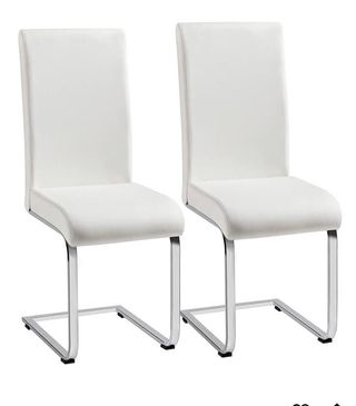 4 Sillas de Comedor Blancas