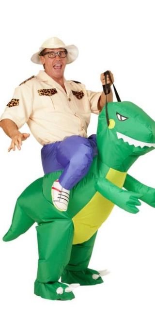 Disfraz de Dinosaurio Inflable para Adulto