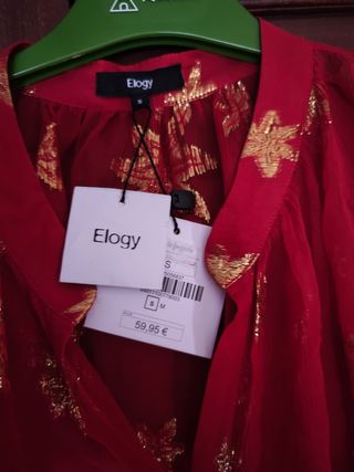 Blusa de seda Elogy 