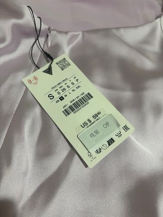 Vestido Satén Midi Lila