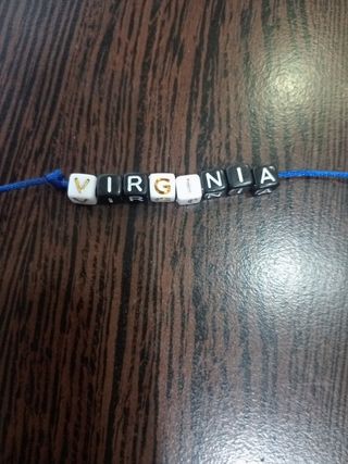 Pulsera con Nombre VIRGINIA 