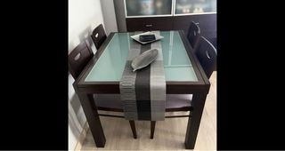 Mesa de comedor 110x90 y extensible