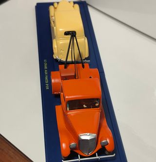 Coche y grúa Tintín esc. 1/43