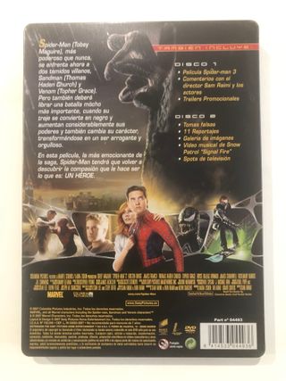 DVD'S Marvel caja metálica