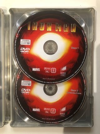 DVD'S Marvel caja metálica