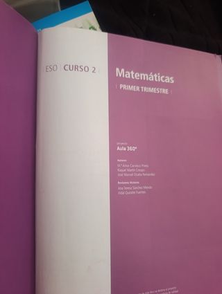 Matematicas 2º ESO