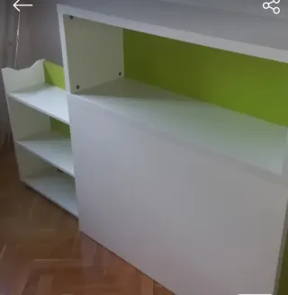 Cabecero Cama Individual Madera Blanco