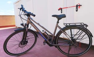 Bicicleta Urbana Gris Marca Windor