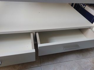 Mesa elevable bajita madera