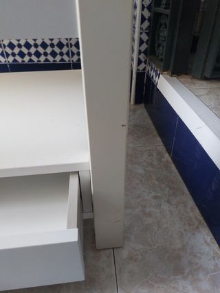 Mesa elevable bajita madera