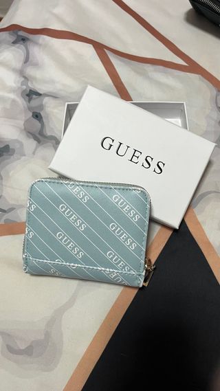 Monedero Guess Azul