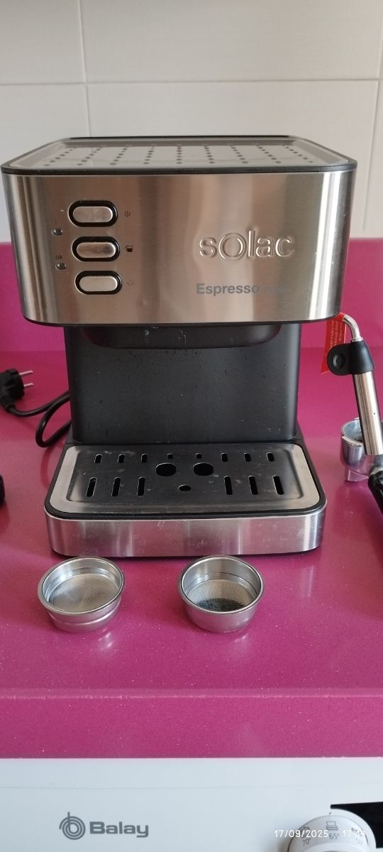 Cafetera Solac 20 bar