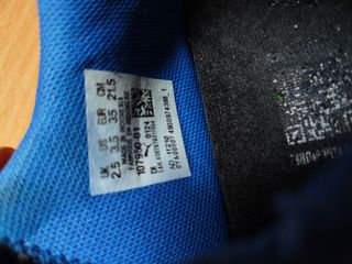 Botas de fútbol multitacos azules